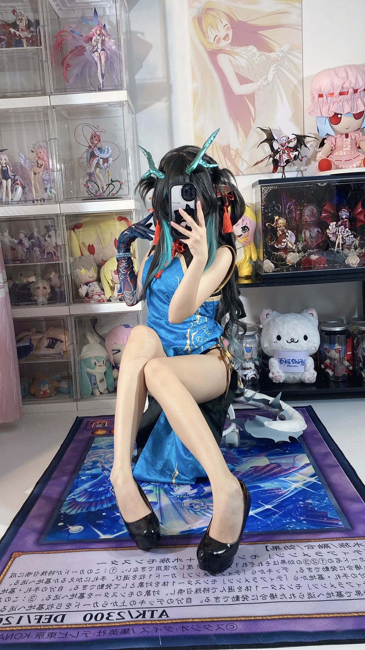 白栎Shirly - 明日方舟 夕 染尘烟旗袍-erohere24.webp